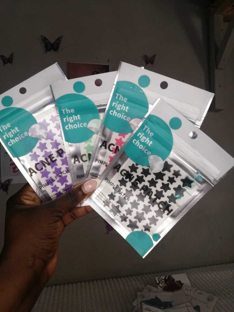Star acne patches